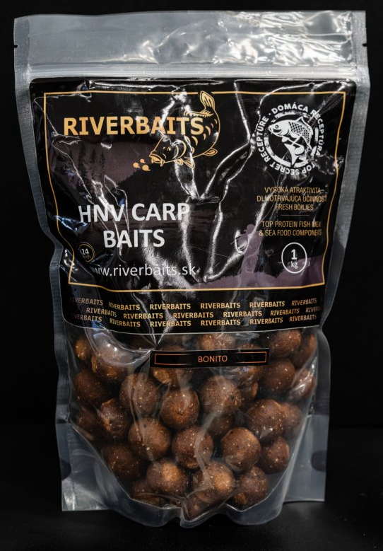 Riverbaits HNV Boilie – Bonito SQ 1 kg
