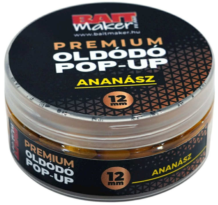 BAIT MAKER Premium Rozpustné Pop Up 12 mm