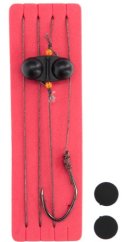 Mikado Intro Cat Live Bait / Eel Rig Hotový Sumcový Náväzec s Hrkálkou 100 cm