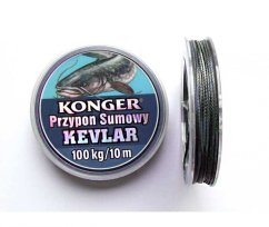 KONGER SUMEC KEVLAR F.ČIERNA 100KG/10M