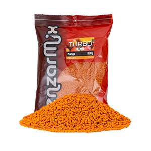 BENZAR MIX TURBO PELLET 800G 3 mm - Ízesítés: Mangó
