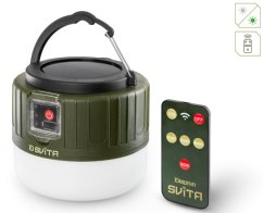Kempingová lampa s ovládačom Delphin SVITA 4W/3600mAh