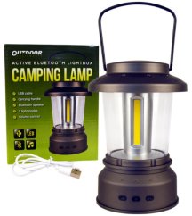 OUTDOOR ACTIVE BLUETOOTH KEMPINGOVÁ LAMPA