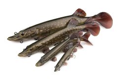 Fox Rage Gumová Nástraha Ultra Realistic Pike Replicant 25cm 125g #1/0