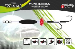 WIZARD MONSTER UPOSE PRO MONO BOTTOM RIG