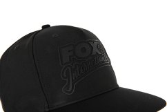 Fox Šiltovka Black/Camo Flat Peak Snapback Hat