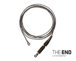 Návazec THE END Leadcore + PIN clip / 3ks / 1m
