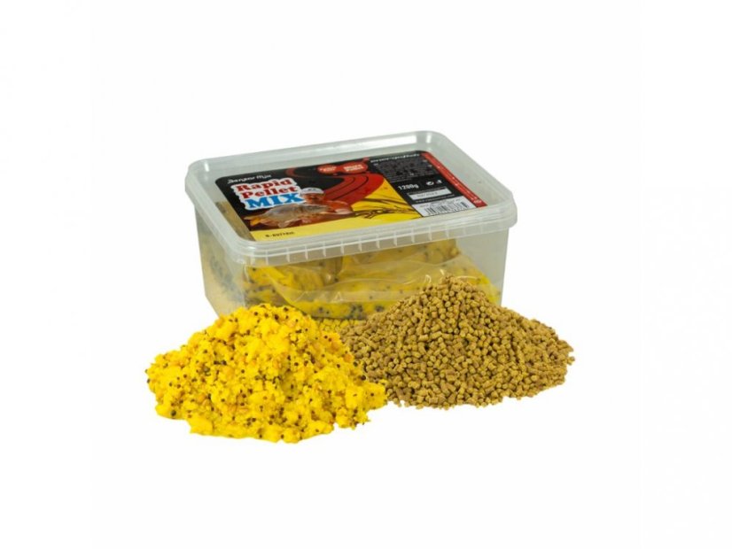 BENZÁR MIX RAPID PELLET MIX 1200G - Ízesítés: Csoki narancs