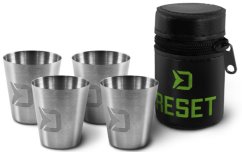 Set nerezových pohárikov Delphin RESET 4v1