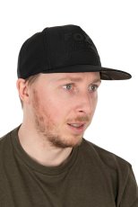 Fox Kšiltovka Black/Camo Flat Peak Snapback Hat