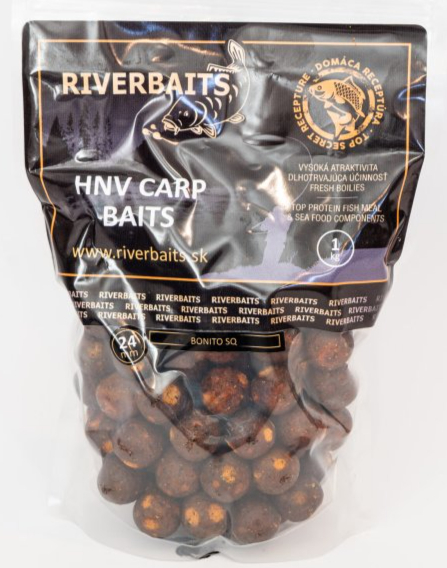 Riverbaits HNV Boilie – Bonito SQ 1 kg