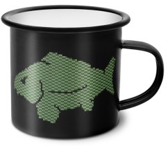 Smaltovaný hrnek Delphin CARPO