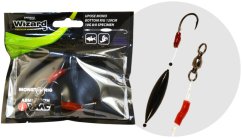 WIZARD MONSTER UPOSE MONO BOTTOM RIG HARCSÁZÓ ELŐKE 10G 8/0 SPECIMEN