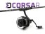 Kaprársky set Delphin CorsaBLACK NERO 360cm/3 diely/3lb + 6T + 0,30mm