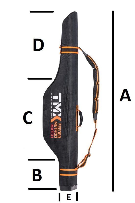 Mivardi Tuhé Púzdro Na Feederové Prúty TMX Xtra Safe 140 cm